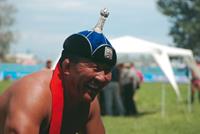 Wrestler at the Naadam Festival
